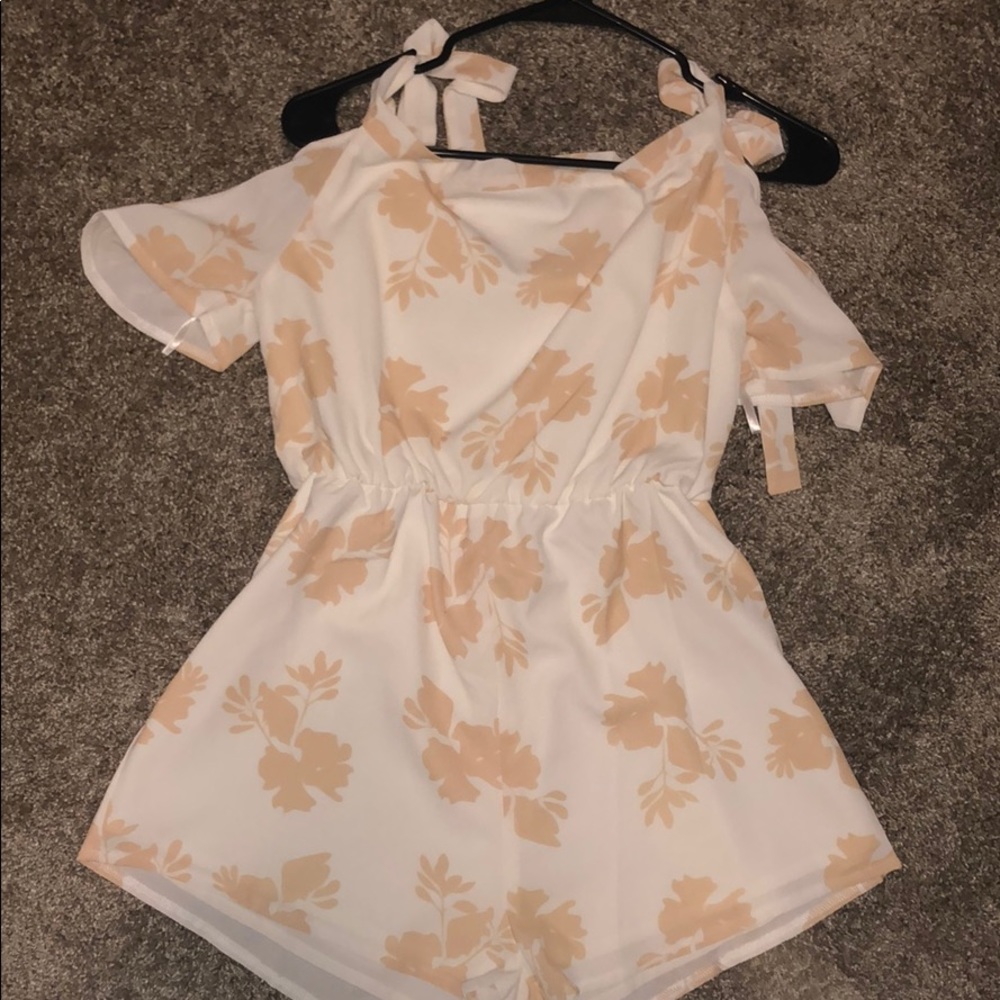 Sabo Skirt off the shoulder romper